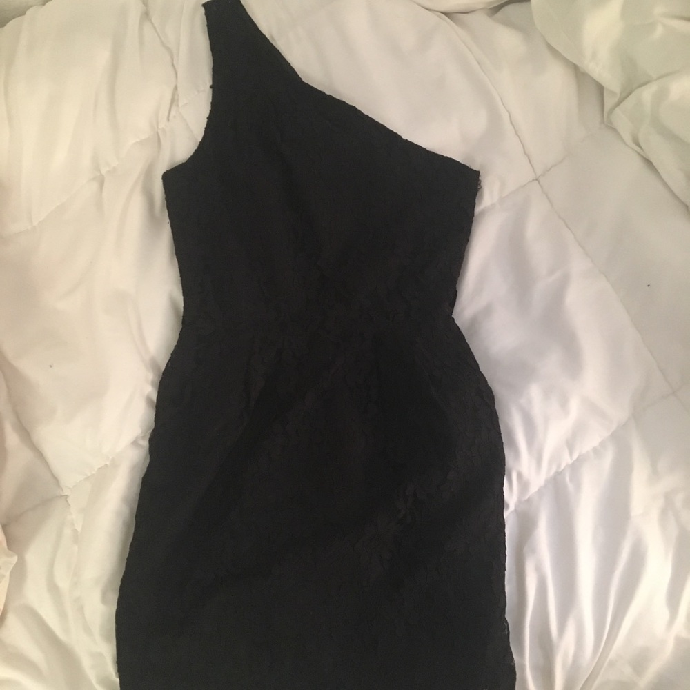 one strap dress